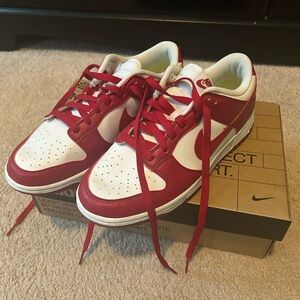 Red Nike Dunks